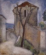 Tree and Houses, Amedeo Modigliani